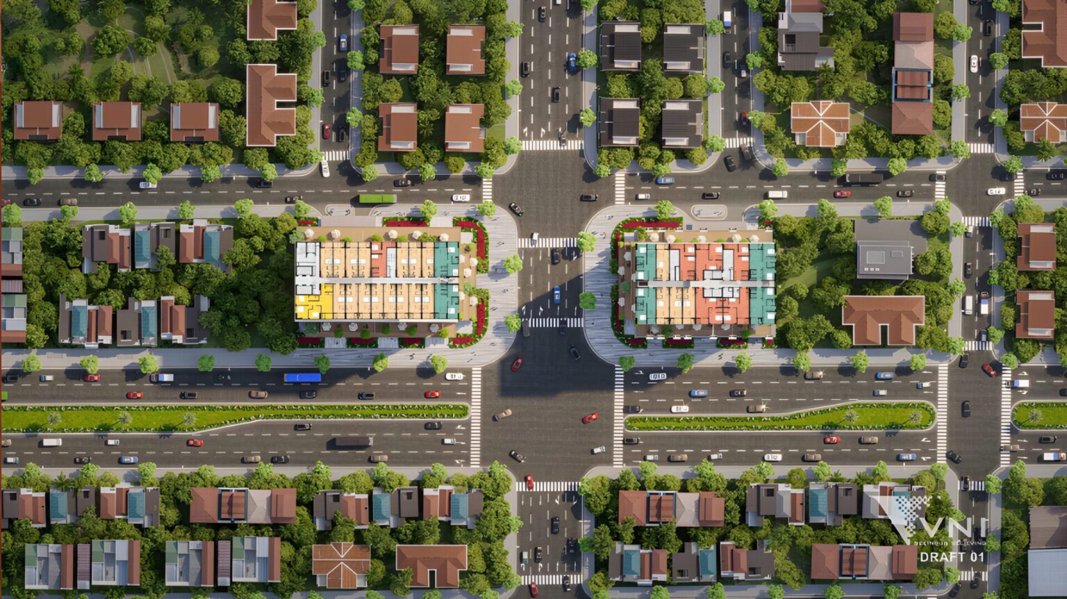 Tổng quan mặt bằng dự án Căn hộ Sun Residence Vương Thừa Vũ Đà Nẵng